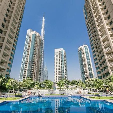 Luxury Burj Khalifa View - Mins Walking Dubai Mall Apartment Exterior foto