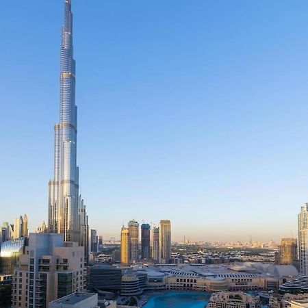 Luxury Burj Khalifa View - Mins Walking Dubai Mall Apartment Exterior foto